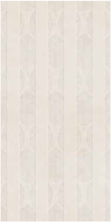 Lyrique Wit Bladdecor 60×120 wandtegels