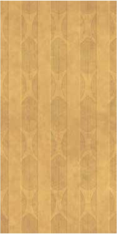 Lyrique Mosterd Bladdecor 60×120 wandtegels