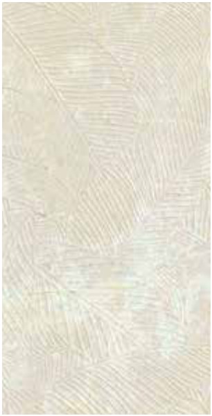 Capella Lichtbruin Bloemmotief 40×80 wandtegels